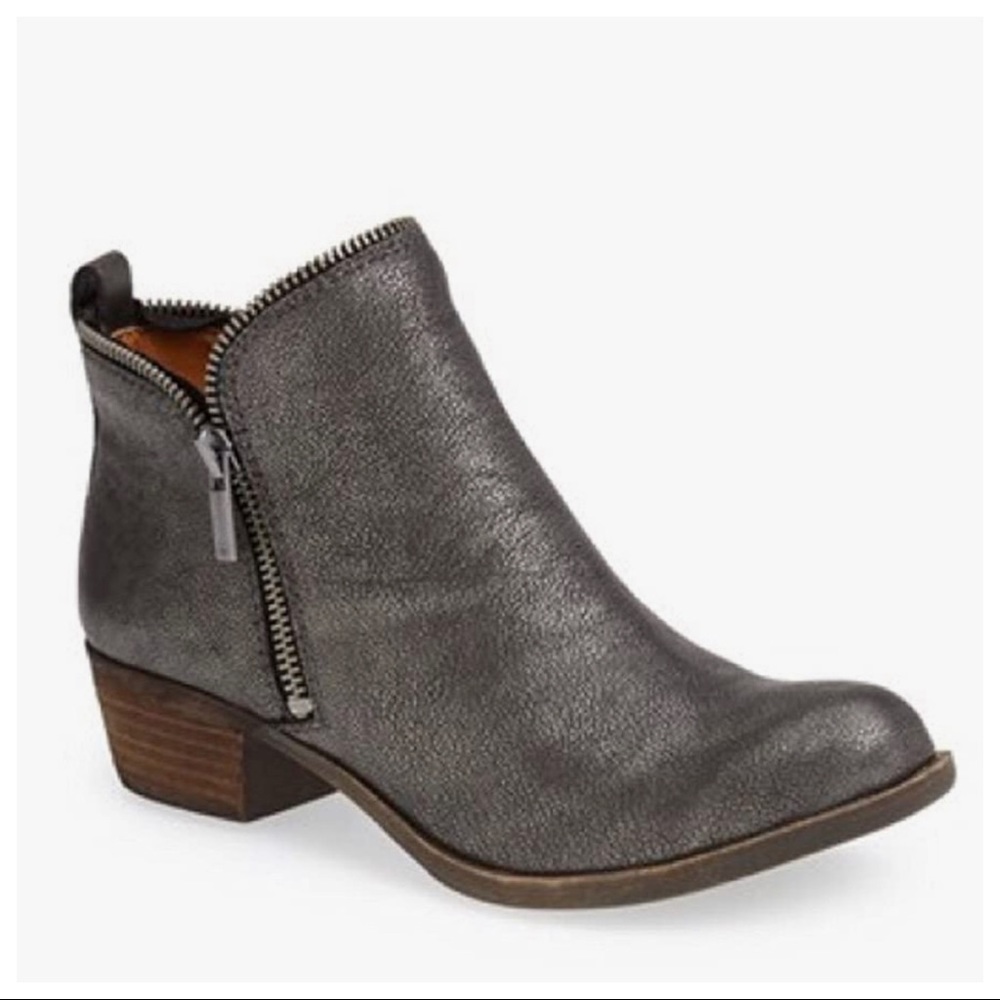 Lucky Brand Bartalino Ankle Zipper Boots/Booties Size 9.5